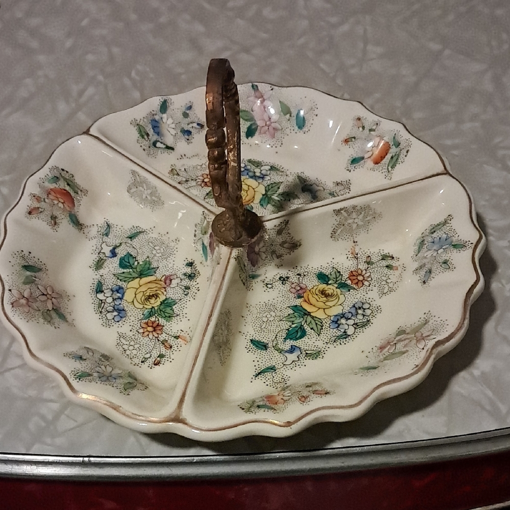 Lovely Handpainted Serving Dish